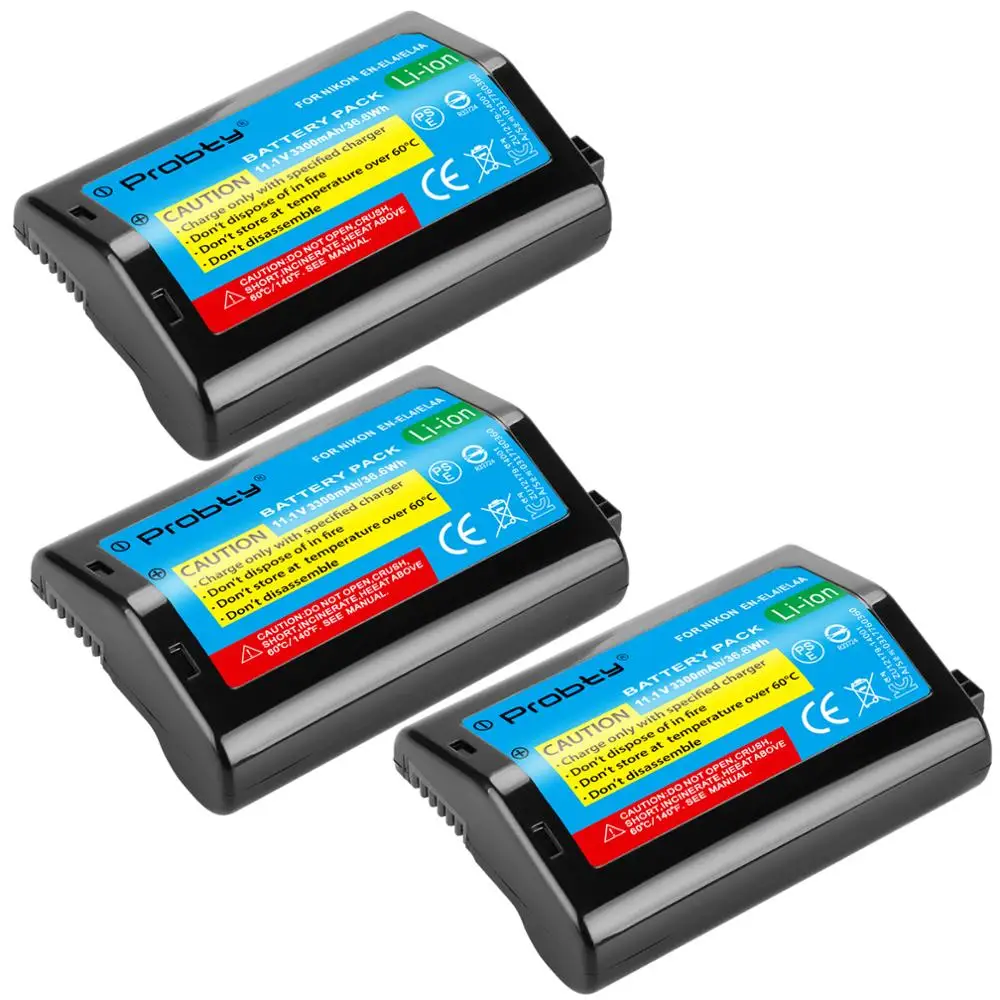 Bateria para Nikon D3s d3 D2z D2h D2hs D2x D2xs D3x f6 3300mah En-el4 en El4 El4a En-el4a - Image 5