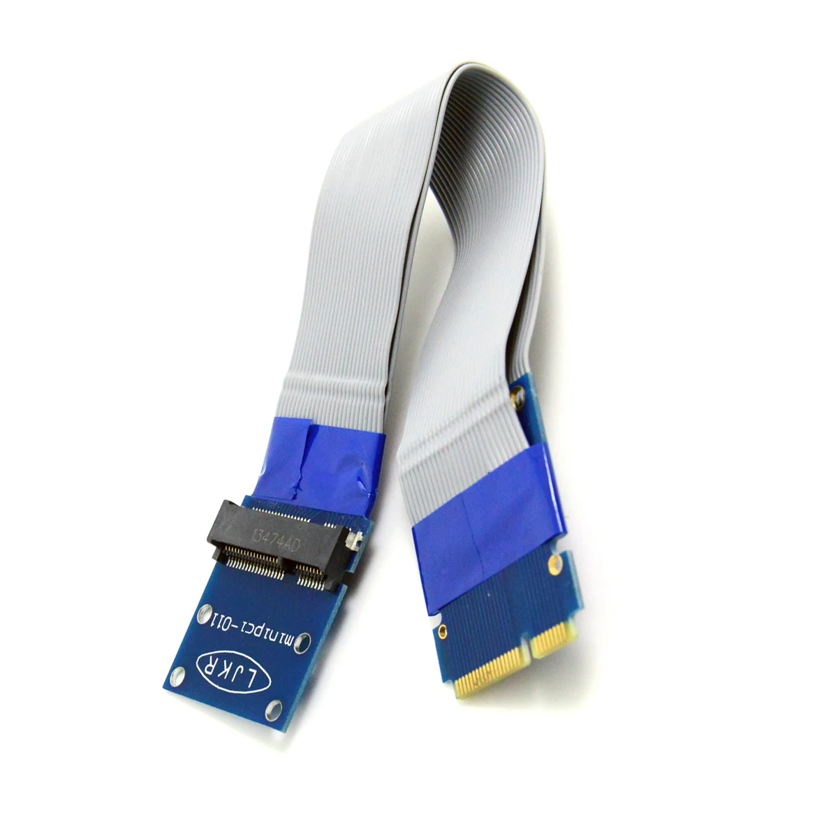 Гибкий мини PCI Express PCI-e мини-удлинитель для карт 52pin мужчин и женщин удлинитель FFC кабель