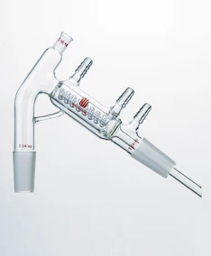 

D531024 DISTILLING HEAD, SHORT PATH, FOR VOLATILE SOLVENTS Lower Inner Joint 24/40