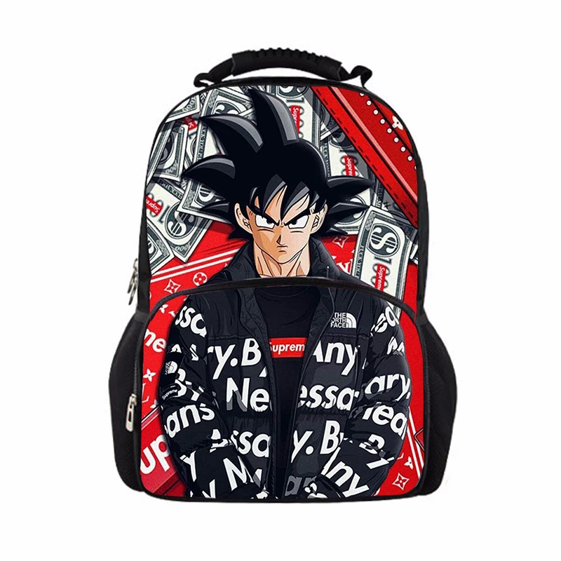 171-16 Модный рюкзак dragon ball broly, школьные сумки для девочек-подростков, корейский рюкзак для путешествий, женский и мужской рюкзак для ноутбука большой емкости - Цвет: 171-16