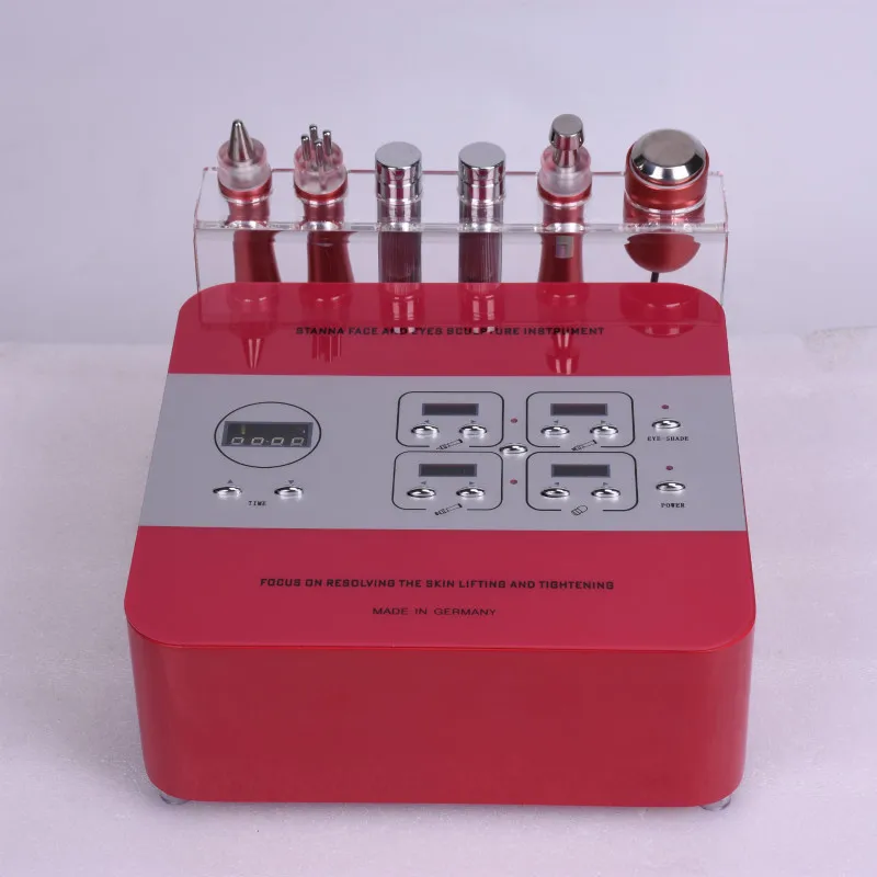 

Hot product 2019 multifunctional beauty machine galvanic eye bag removal microdermabrasion crystals