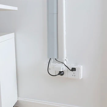 

1pcs 30cm Wire Cover Organizer Protector Raceway Wall Cable Duct Channel Ties Fixer Fastener Holder For wire Storage Cable Cover