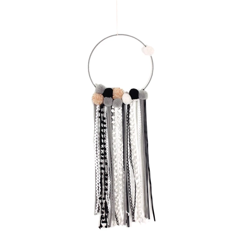 

Handmade Indian Gray Space Wind Chime Ornaments B&B Room Decoration Dream Catcher