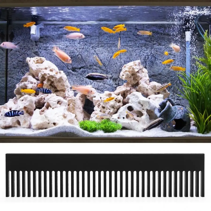 

Acrylic Fish Tank Aquarium Overflow Comb Flow Weir Comb Water Avoid Overflow Fish for Aquarium Fish Tank