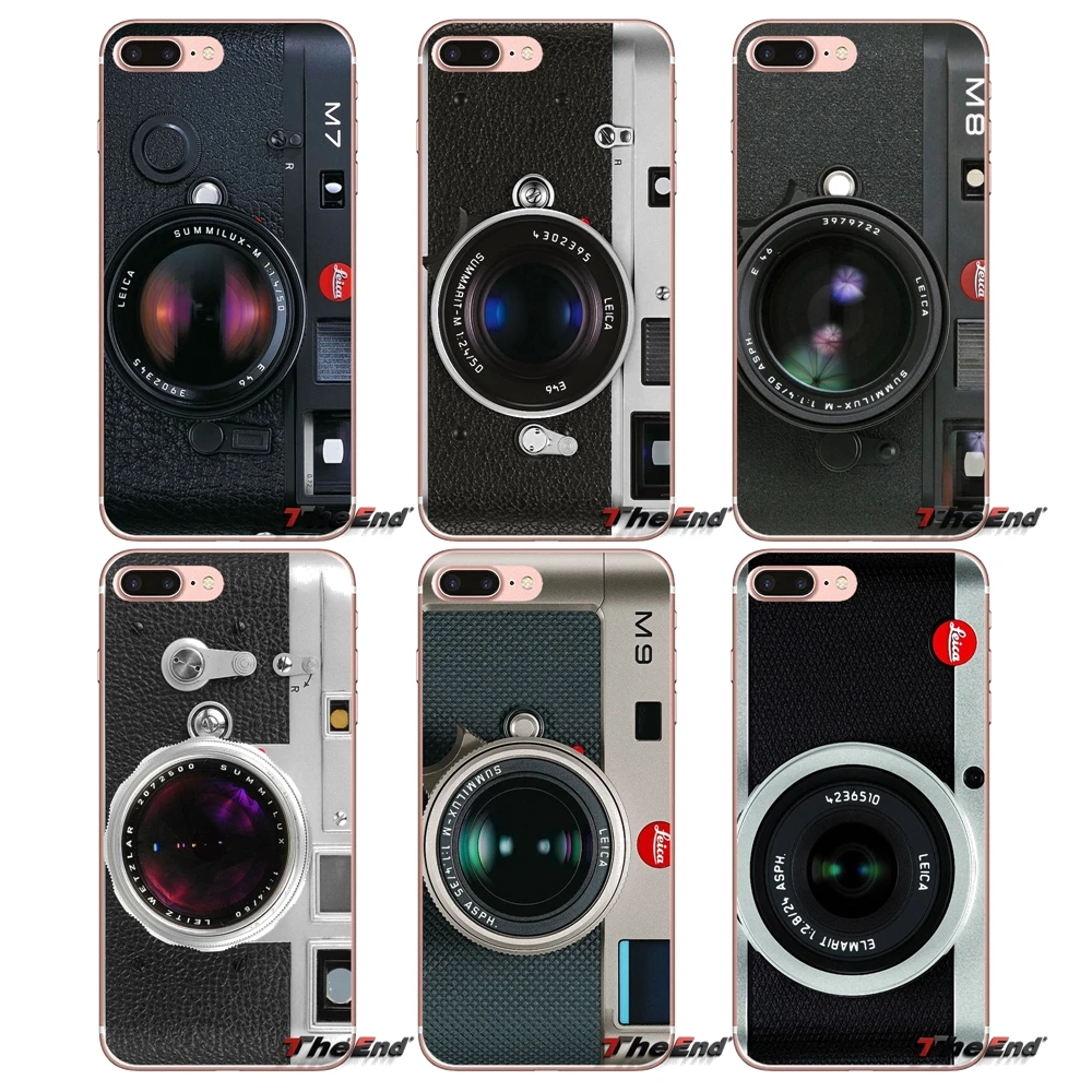 Leica Camera немецкий ТПУ прозрачный чехол для Huawei Honor 7X V10 6C V9 6A Play 9 Mate 10 Pro Y7 Y5 P8 P10 Lite Plus