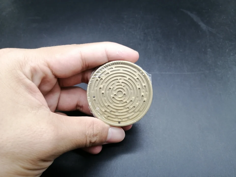 Баланс игра Лабиринт Игрушка Головоломка латунь медь металлическая головоломка сложности