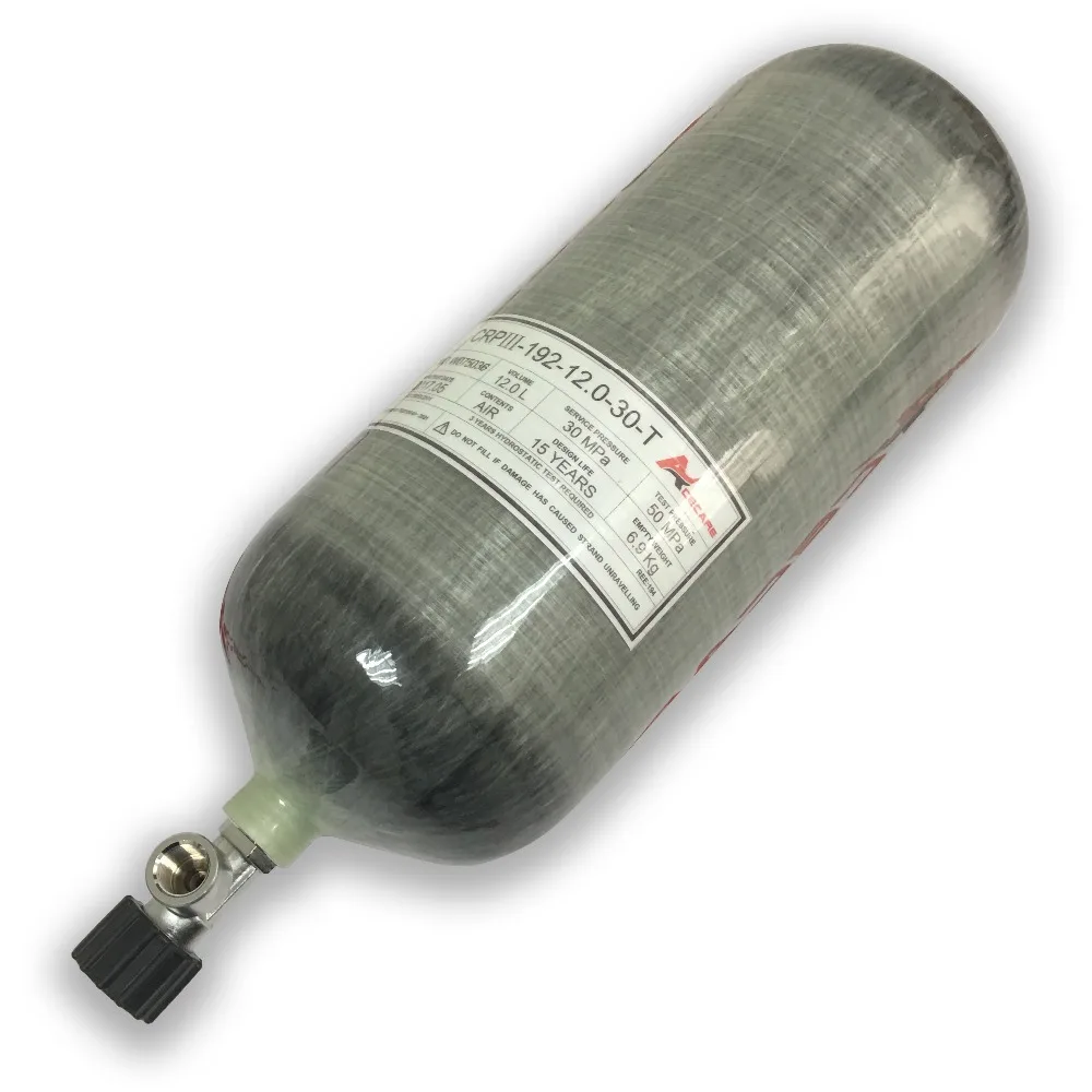 AC31210 Acecare Pcp Танк для дайвинга мини дайвинг высокого Pcylinder 4500Psi Airforce Pcp воздушный шар для пейнтбола Воздушный пистолет с клапаном