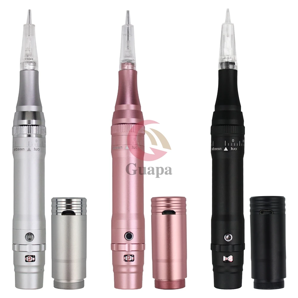 Professional Pmu Wireless Tattoo Pen Rechargeable Tattoo Microblading Pen Permanent Makeup Lip & Eyebrows Machine