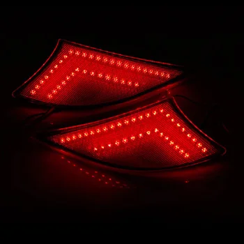 

Car Reflector Light Auto Exterior Red Bumper Reverse For Lexus IS250 IS300