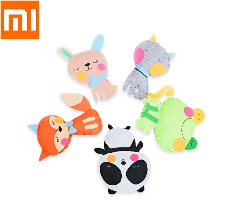 

Xiaomi Small Animal Handmade DIY Cloth suit Doll Cute Animal Children's Handmade Toys for Girl Boy Gifts
