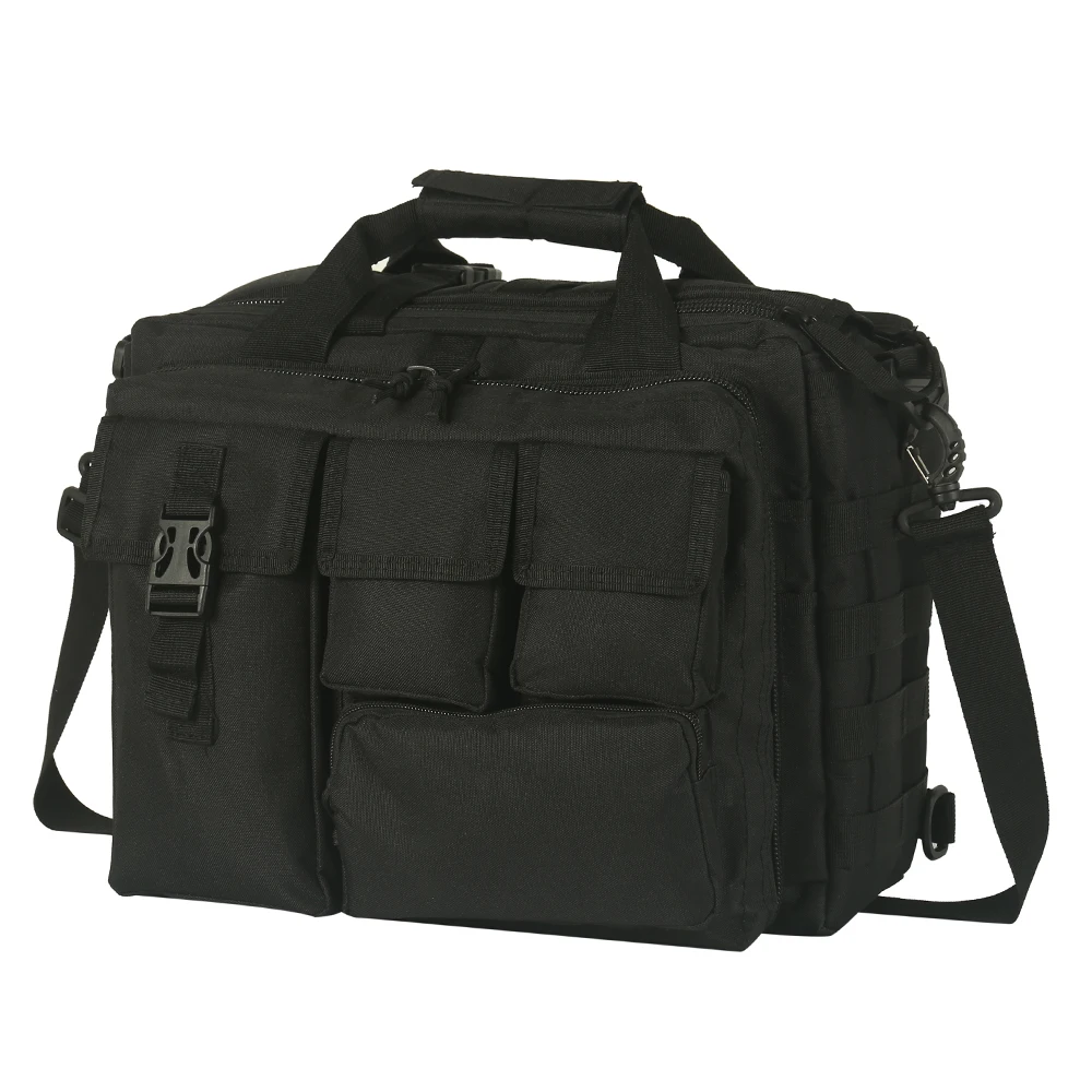 

Men Multifunction Laptop Bag Waterproof Outdoor Tactical Shoulder Computer Handbag for Camping Messenger Shoulder Briefcase