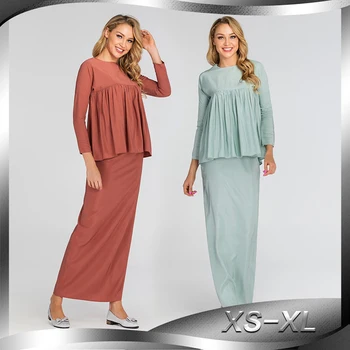 

Abaya Turkish Dubai Hijab Muslim Dress Caftan Prayer Islamic Clothing Oman Moroccan Kaftan Abayas For Women Tops And Skirt Set