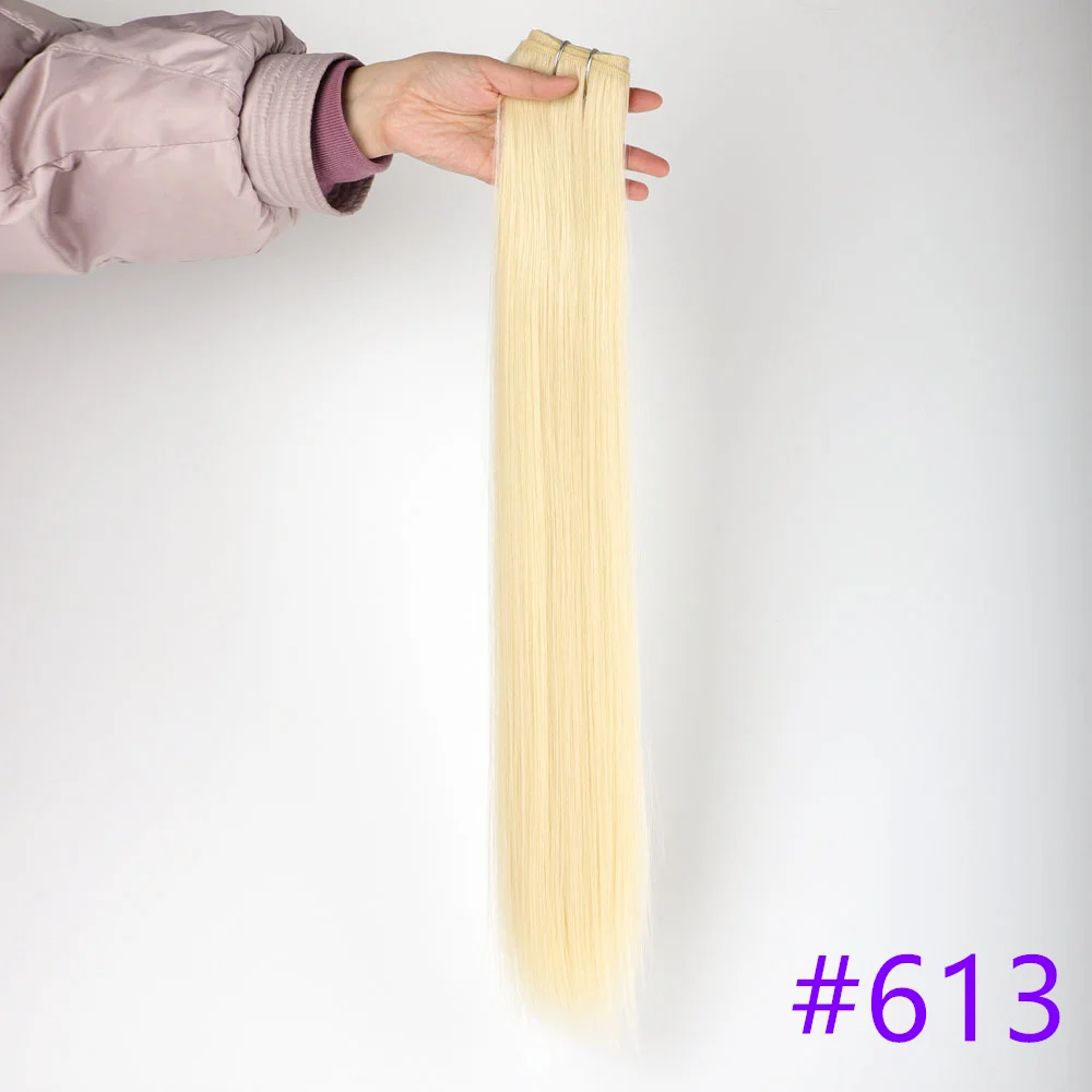 lote de cabelo 613 pacotes de cabelo loiro