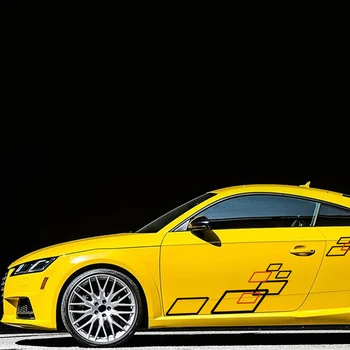 

2*100cm X 38cm Waterproof Side Door PVC Material Vinyl Film Decal Auto Parts For BMW Ford Toyota Benz Honda