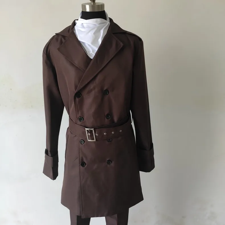 Косплей diy Watchmen Rorschach Косплей Костюм Хэллоуин одежда на заказ