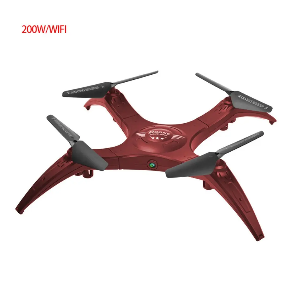 HW7016 2,4G 4CH Мини Портативный 2MP камера RC Дрон удержание высоты Wi-Fi FPV RC Квадрокоптер один ключ возврат дистанционного управления вертолет