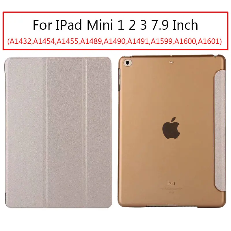 Ультратонкий чехол для IPad Mini 1/2/3 чехол из искусственной кожи чехол-подставка эластичная кожа геометрический флип-чехол для Apple IPad Mini 2 3 Чехол