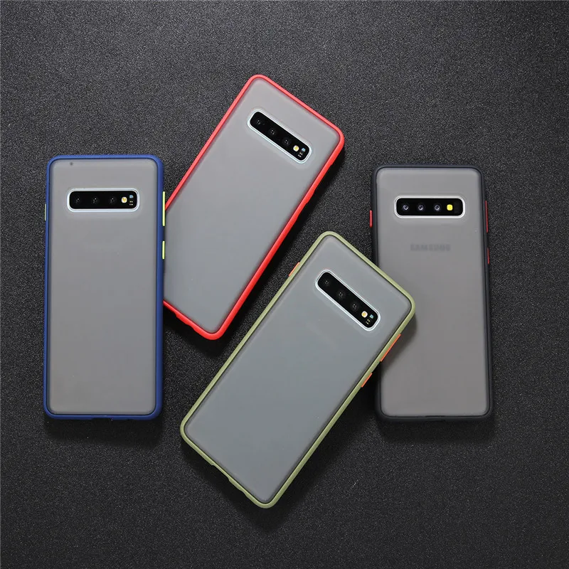 

Moskado Matte Case For Samsung Galaxy Note 10 M30 M20 M10 Cover Shockproof Hard PC Case for Samsung S10 Plus S10 Lite Back Cover