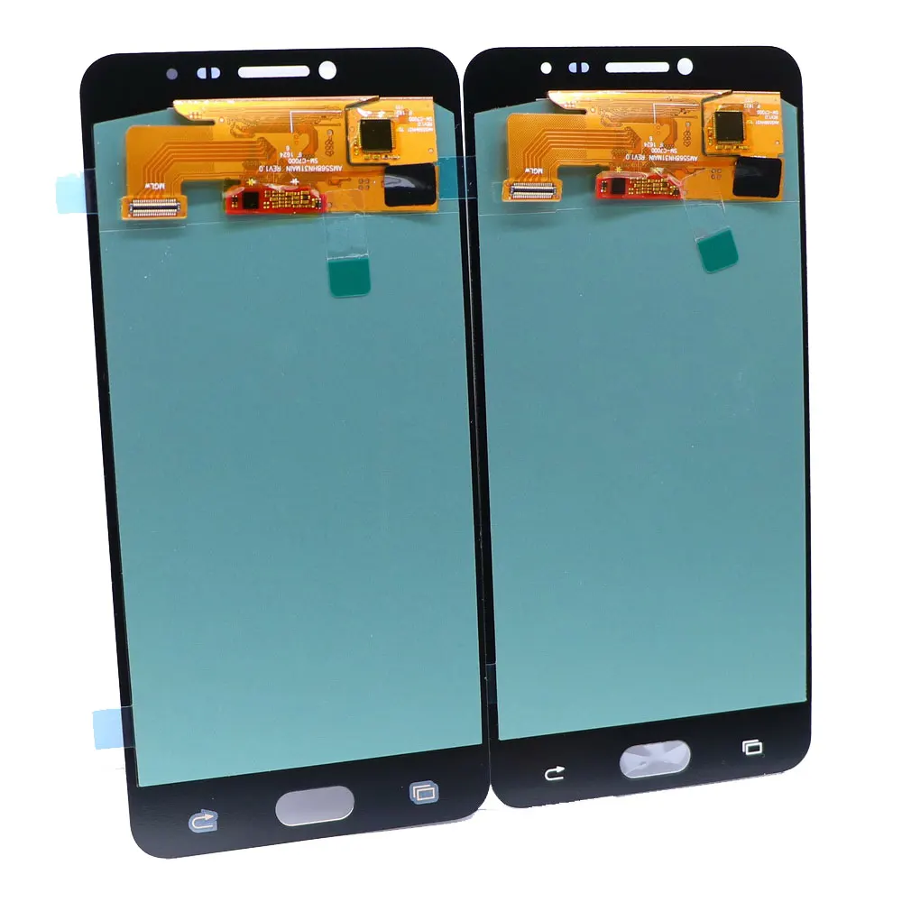 Супер AMOLED lcd C7 для samsung Galaxy c7 C700 C7000 SM-C7000 ЖК сенсорный экран дигитайзер компонент с регулировкой яркости
