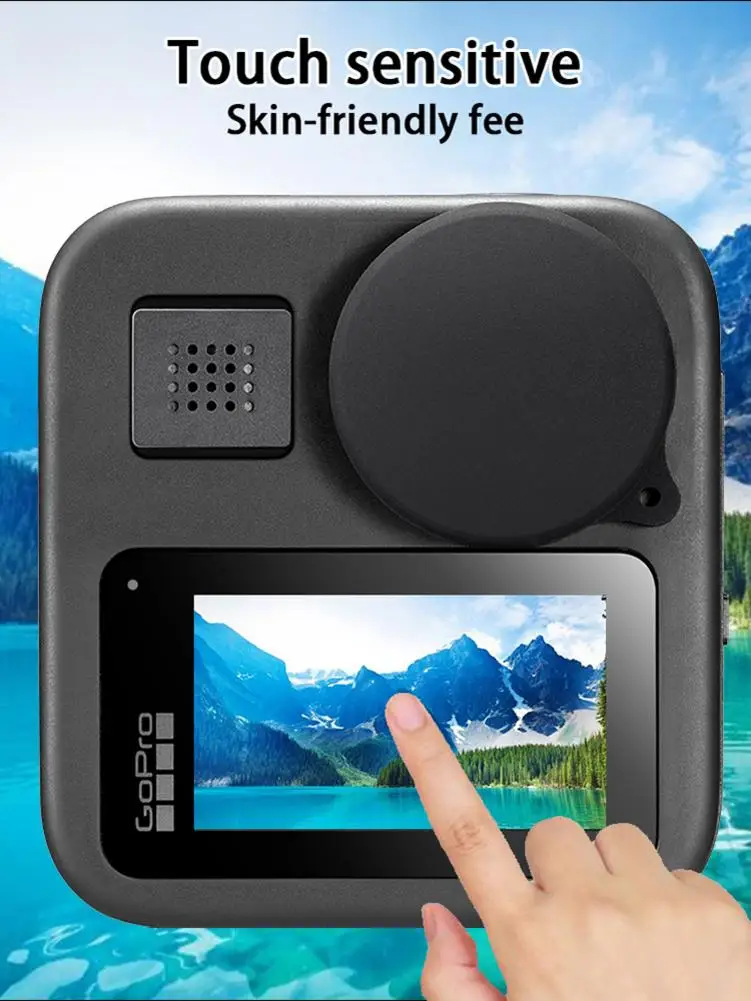 Протектор экрана Закаленное Стекло Крышка объектива камеры аксессуары для GoPro Max