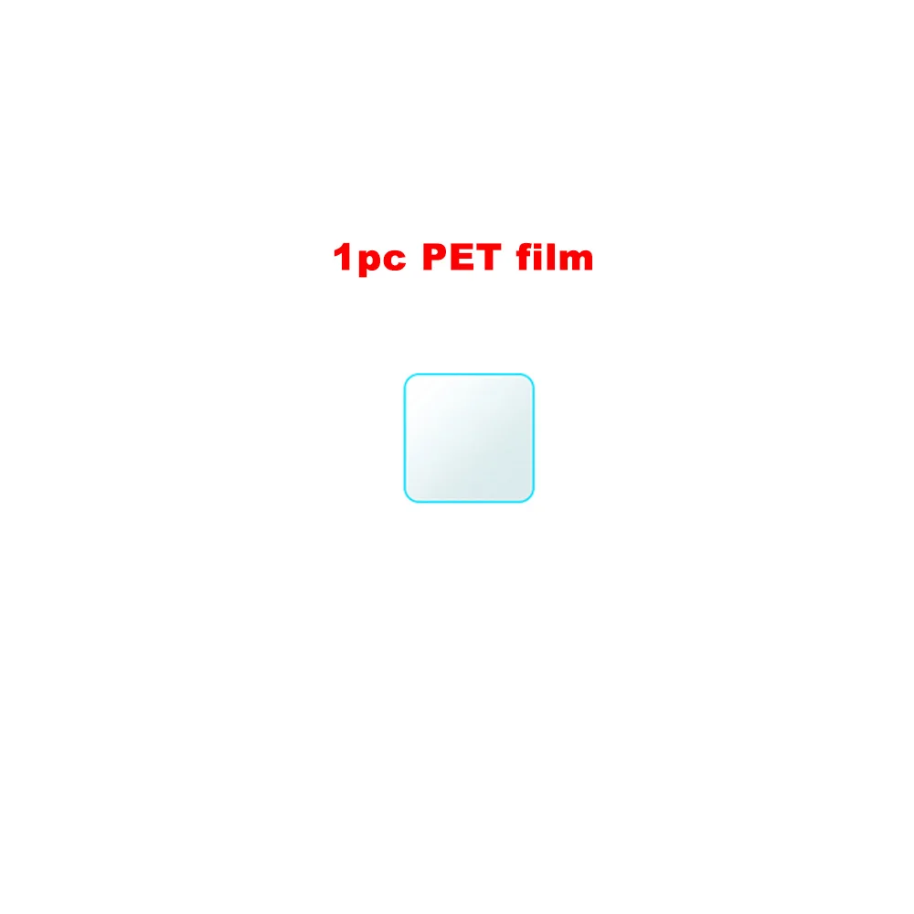 PET film JINSERTA 9H протектор экрана из закаленного стекла для Gopro Hero 8 Спортивная камера защитная пленка для экрана 3 шт/6 шт для камеры Gopro 8 - Цвет: PET film