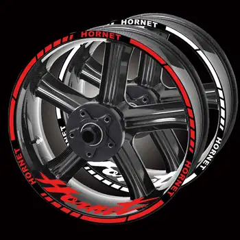 Vinil motocicleta hornet roda adesivos aro logotipo tanque decalques para honda hornet 600 900 250 1