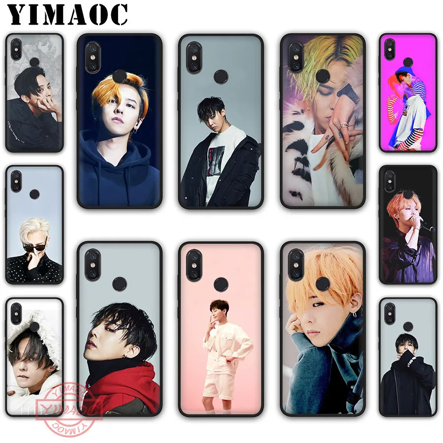 Мягкий чехол YIMAOC Big Bang G- Dragon для Xiaomi Mi 10 9 8 SE 6 A1 A2 A3 Lite F1 9T Pro CC9E Max 3 | Мобильные