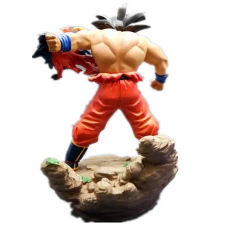 Dragon Ball Z Super Saiyan Kakarotto Сон Гоку боевых сцен пластиковая фигурка героя модель игрушки домашний декор X3559