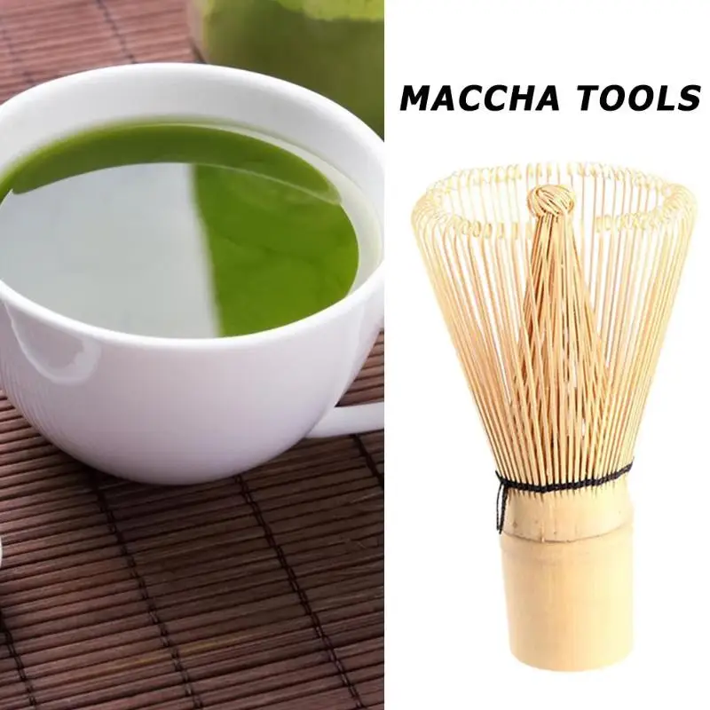 Зеленый чай matcha венчик для пудры японская церемония бамбуковая щетка аксессуар инструмента