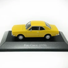 1/43 FORD CORCEL 1970 моделирование Классическая коллекция дисплей модель сплава литья под давлением винтажный автомобиль подарок на день рождения
