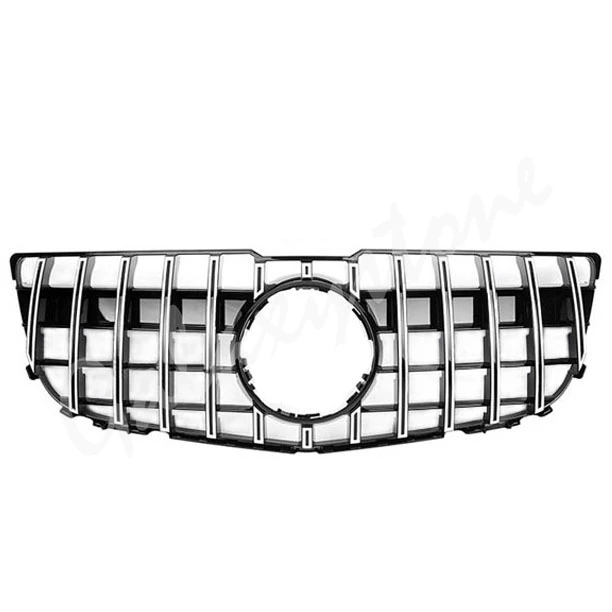 Передняя решетка бампера для Mercedes Benz GLK класс X204 GLK250 GLK300 GLK350 2013 GTR Черный Серебристый