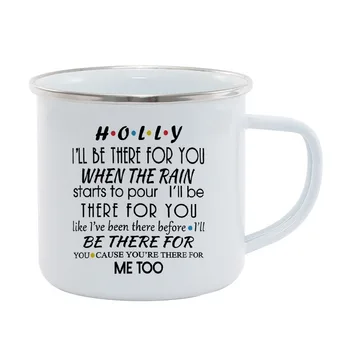 

Stainless Steel Camping Coffee Mug Gift Personalised Friends Mug Funny - FRIENDS TV Show Mug Inspired By Friends Birthday Chris