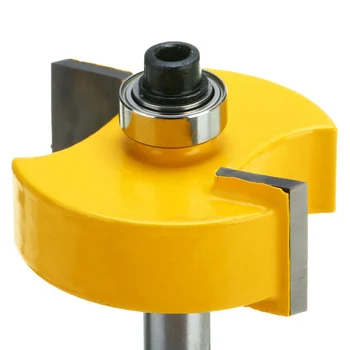 

Kit Carbide Rabbet Router Bit With 7 Bearings Kit 8mm Shank For Woodworking