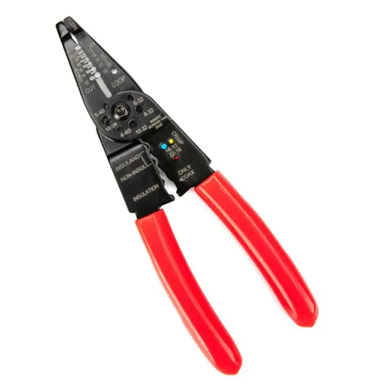 Cable Stripper Wire Cutter Crimping Tool Multifunctional Pliers Screws Cutting Appliance