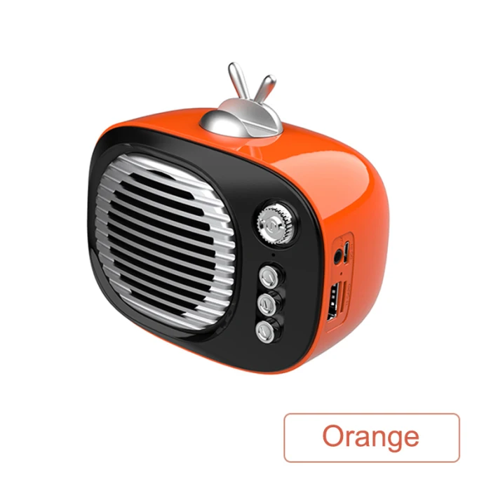 Винтажный Ретро Bluetooth динамик fm-радио старомодный классический стиль поддерживает AUX TF карты SD998