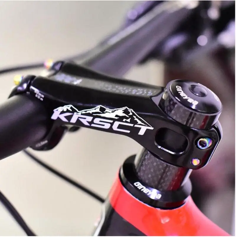 Bicycle stem KRSCT road 20 Degree Stem Road MTB Bicycle lightweight handle 7075CNC aluminum alloy handle 28.6/31.8mm 80/90/100mm