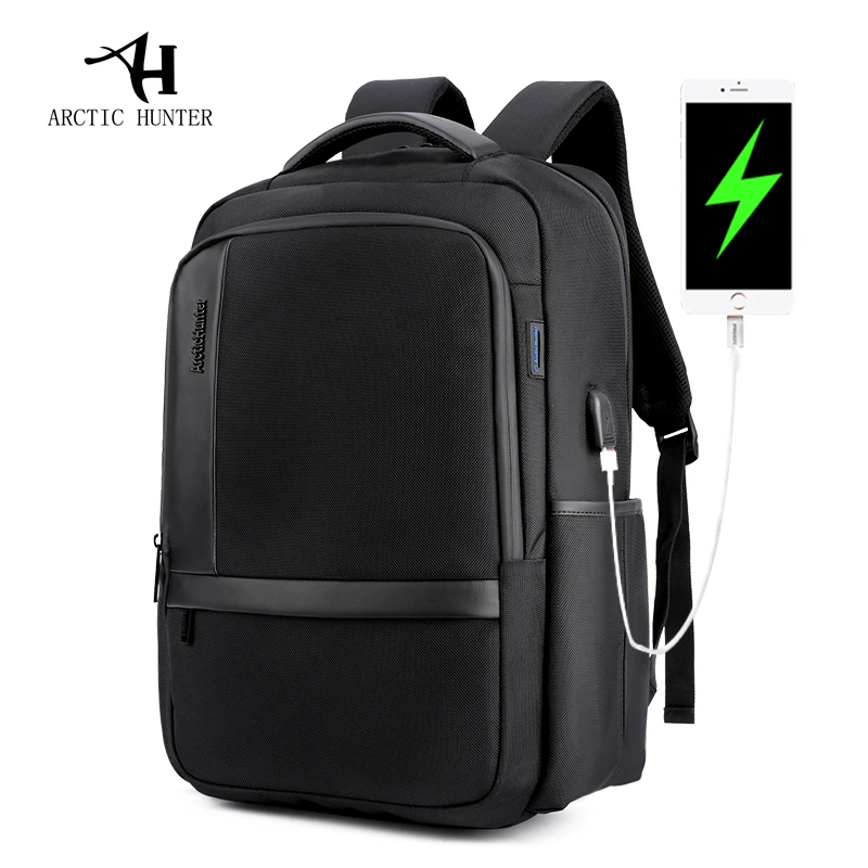 

2019 Arctic Hunter Mans Waterproof 15.6inches Laptop Nylon Business Men's Computer Backpack Shockproof Computer Compartment
