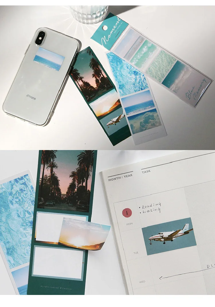 3sheets Frame Series Mobile Phone Back Decoration Stickers DIY Kawaii Sticker bullet Journal Sticker School Supplies