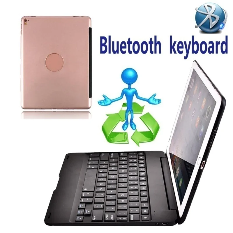 Ipadpro 9,7 защитный чехол для ноутбука с Bluetooth клавиатурой Ipadair Bluetooth защитная оболочка для клавиатуры