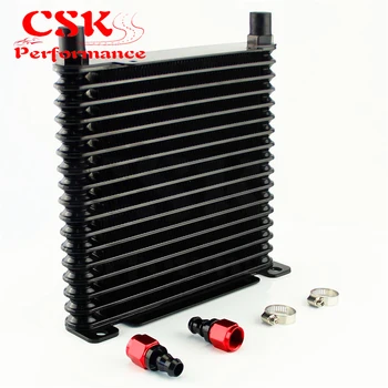 

8-AN 32mm Aluminum 17 Row Engine/Transmission Racing Oil Cooler w/ Fittings
