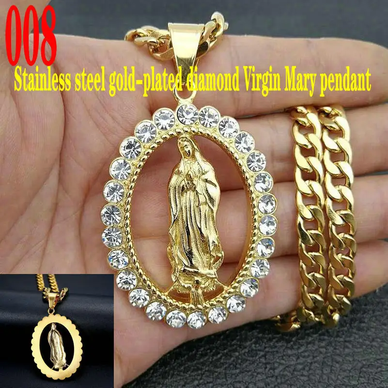 Stainless Steel Virgin Mary Statue In Sioux City, Iowa Stock Photo - Foto 7