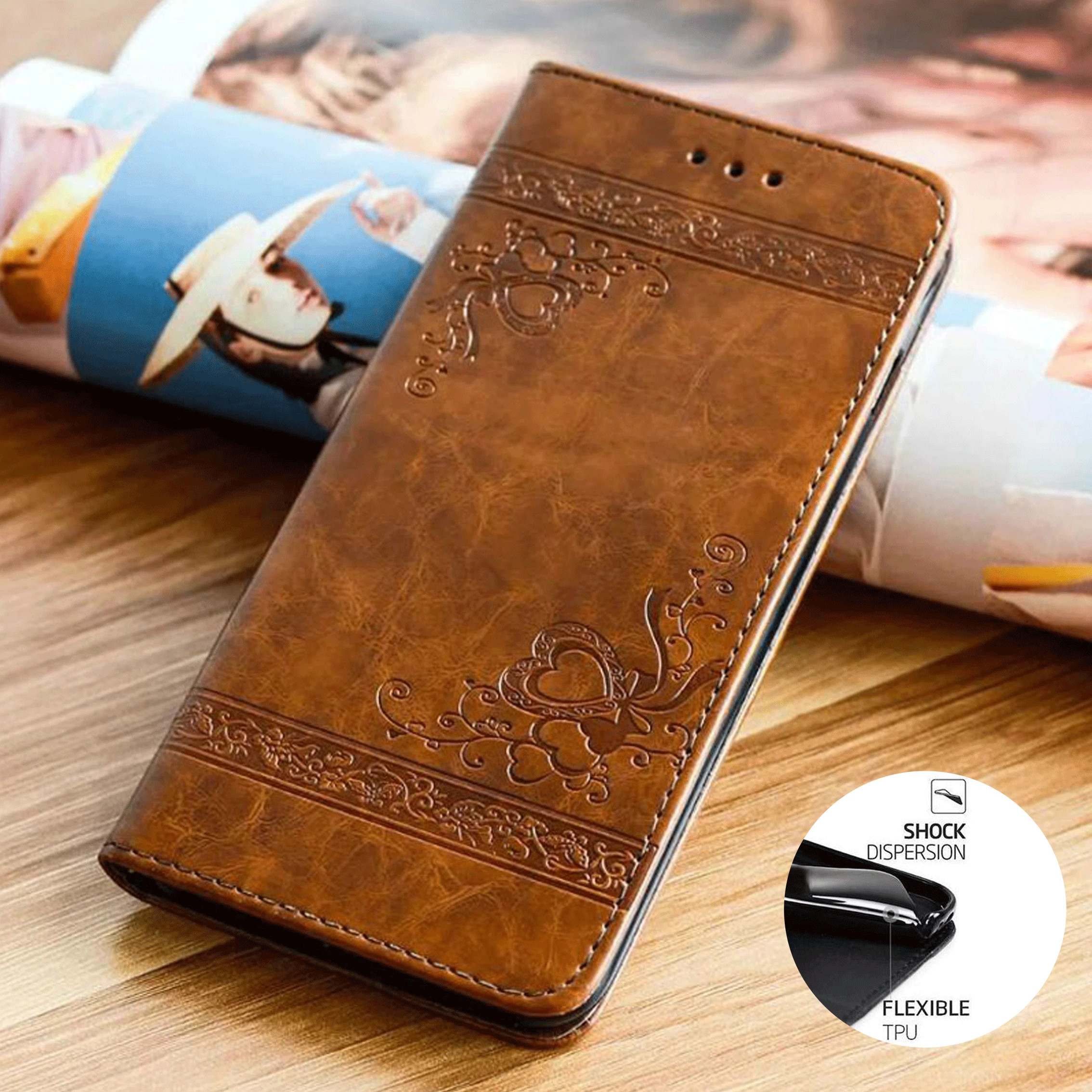Кожаный чехол-книжка для Redmi Note 7 Pro, чехол s с магнитным тиснением, чехол-кошелек для Xiaomi Redmi Note 8 Pro, сумка для телефона