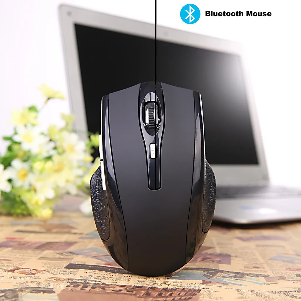 OMESHIN перезаряжаемая Bluetooth беспроводная мышь фотоэлектрическая 1600 dpi Двухрежимная мышь для рабочего стола/ноутбука