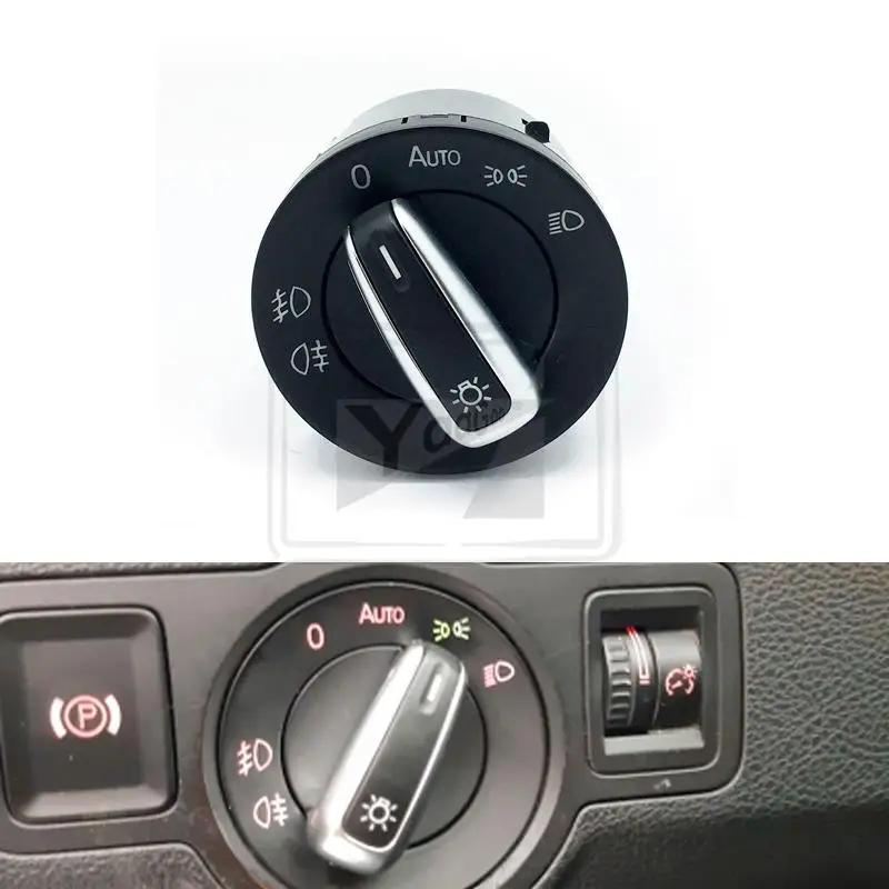 Переключатель фары для VW Goft MK5 MK6 Passat Jetta Canddy 5ND941431B|Переключатели и рычаги авто| |