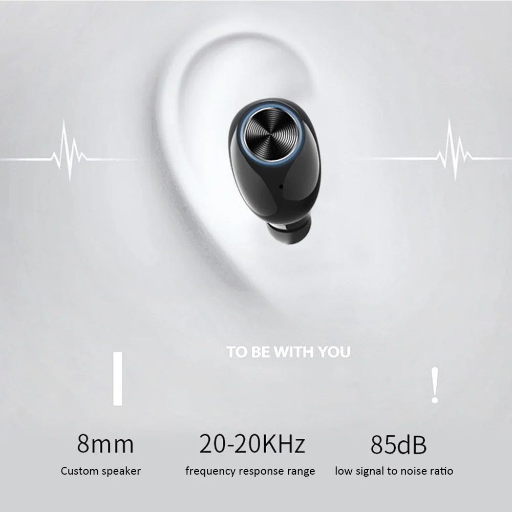 V8 TWS Bluetooth гарнитура 5,0 с зарядным устройством без задержки HD бинауральная беспроводная гарнитура для iPhone xiaomi huawei