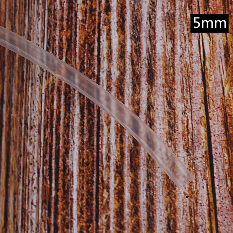 1 шт. 1 м/лот 2:1 прозрачный 1,5 мм 2 мм 3 мм 4 мм 5 мм 6 мм Диаметр Термоусадочная термоусадочная трубка оберточная проволока