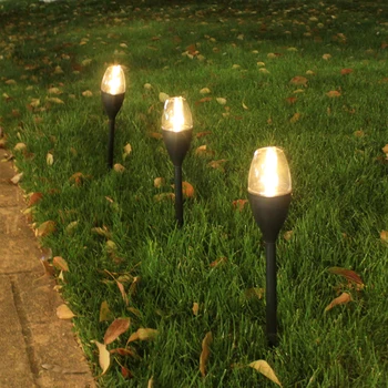 

Outdoor Street Solar Lawn Lamp Path Garden Waterproof LED Bollard Light Solar Power LED Waterproof Easy Installation