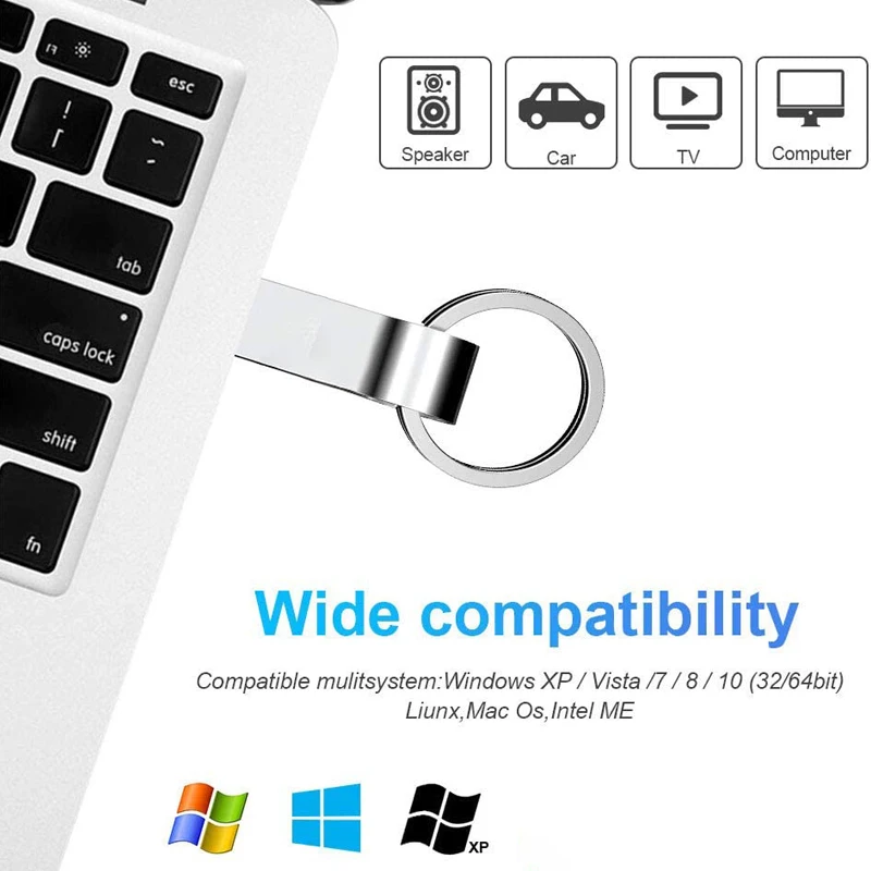 USB Flash Drive 64GB 32GB 16GB 8GB 4GB 2.0