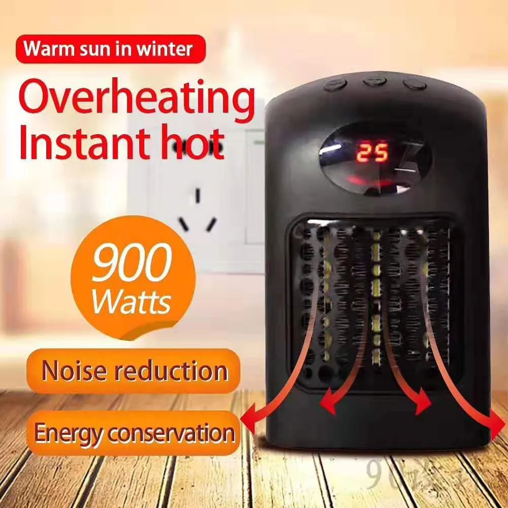 900 Вт маленький вентилятор для обогрева портативный Электрический обогреватель нагревательный радиатор теплый зимний обогреватель для помещений для общежития Дома Офиса