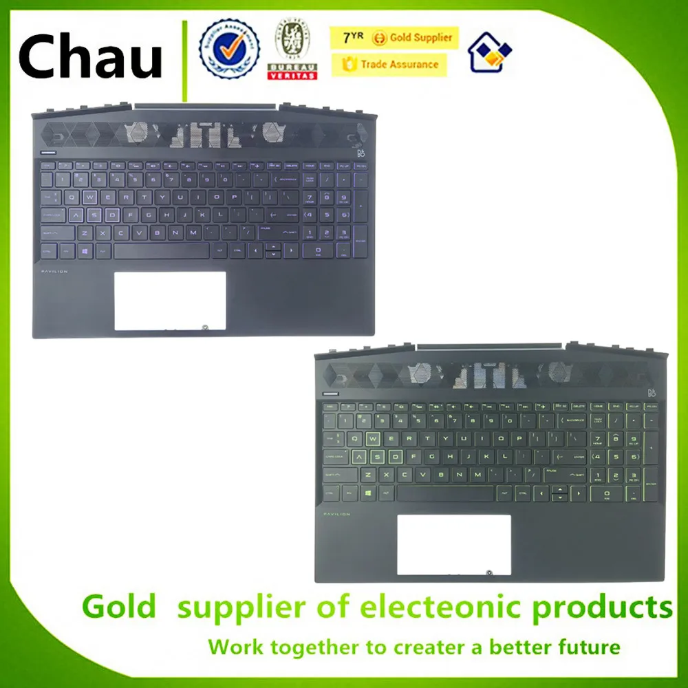 Новинка для HP Pavilion 15-DK 15T-DK 15-DK0134TX TPN-C141 верхний чехол Упор рук Подсветка клавиатуры